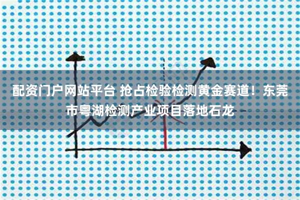 配资门户网站平台 抢占检验检测黄金赛道！东莞市粤湖检测产业项目落地石龙